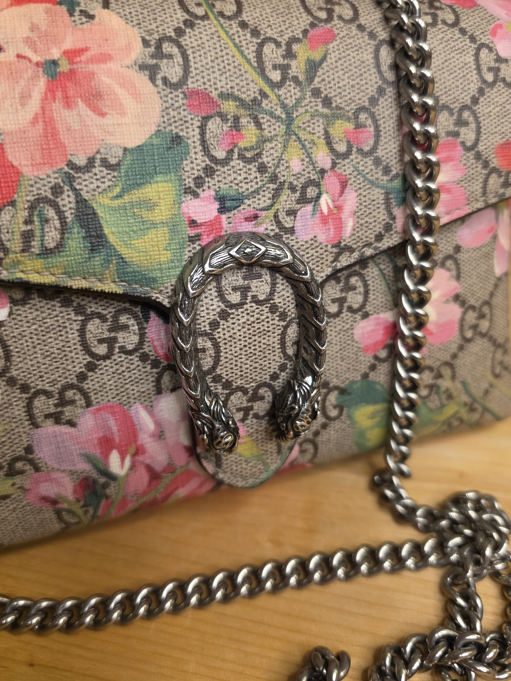 Gucci Dionysus Blooms Supreme 3 Way Chain Purse EUC - Picture 2 of 16